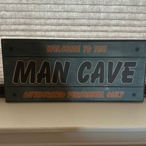 Man Cave sign